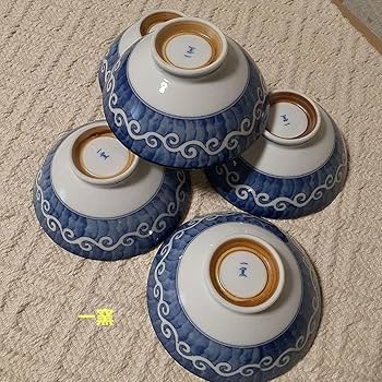 人物　茶碗　幅約12.5㎝　箱付　タニトコ　東さ7-0728① ご飯茶碗 （大 口径約12.5cm・高さ約7cm）白／牡丹刷毛目 （09